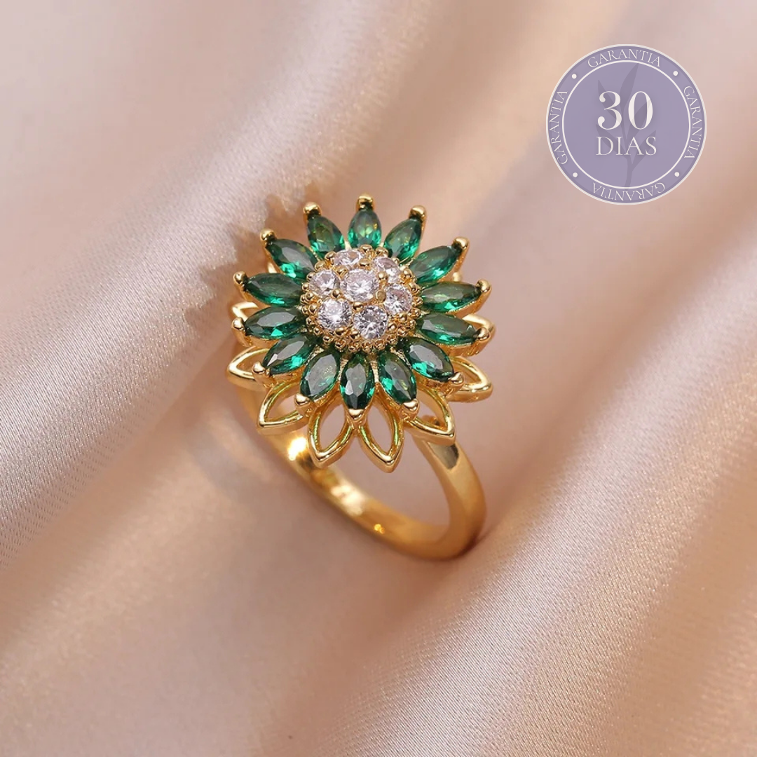 I-Rings™ | Girasol Zirconia | Anillos Anti-Ansiedad